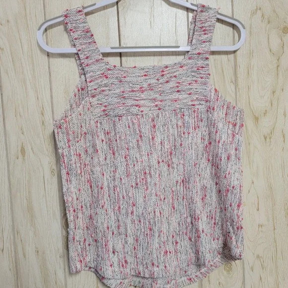 Lucky Brand Textured Square-neck Top - Picture 5 of 6